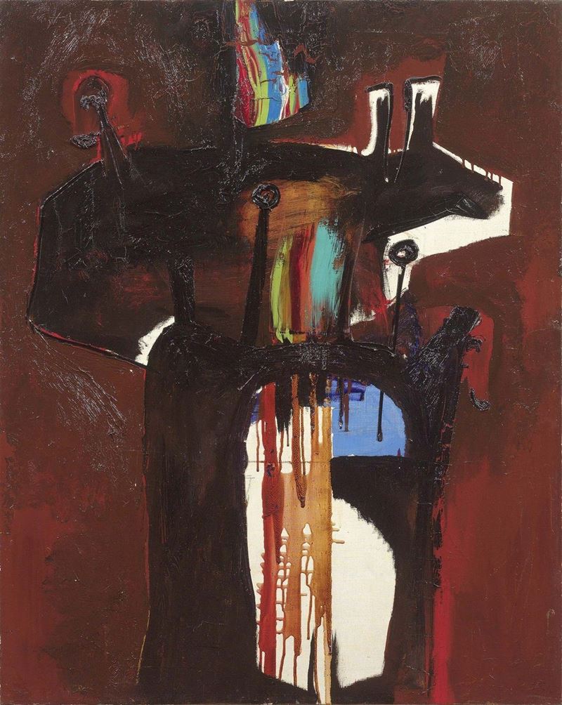 Roberto Crippa - Momento di Natura (totem)