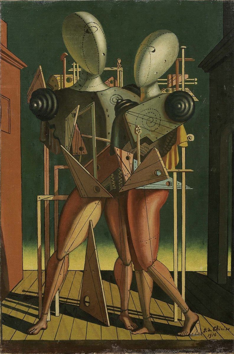 Giorgio De Chirico - Ettore e Andromaca