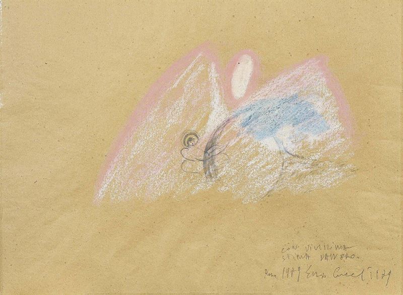Enzo Cucchi - Senza Titolo