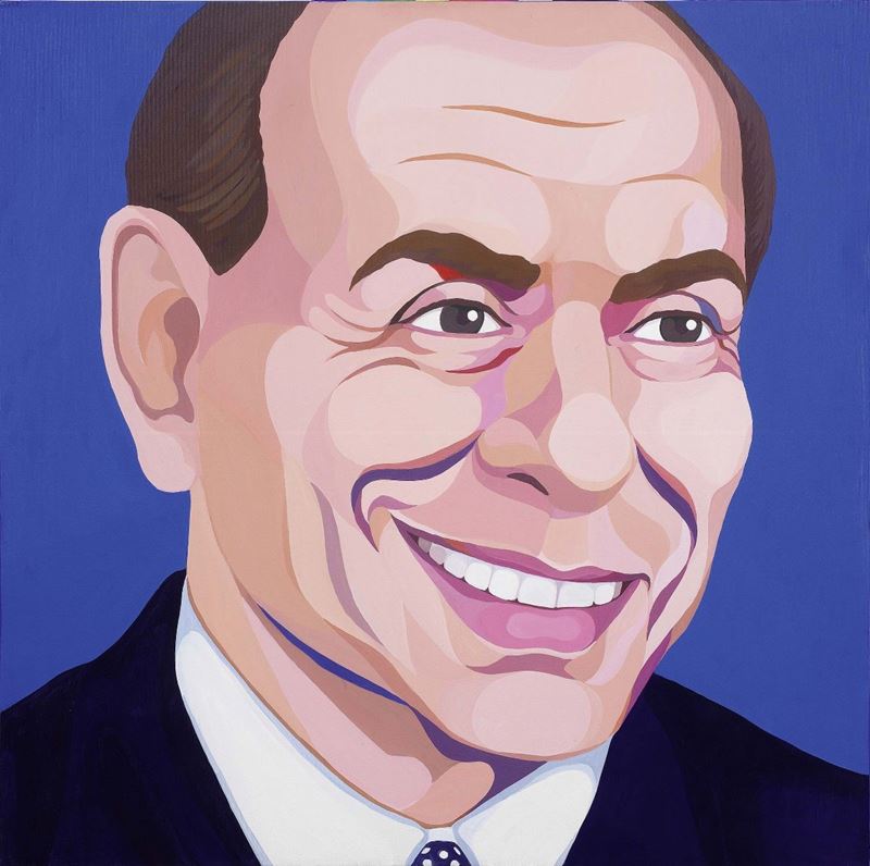 Giuseppe Veneziano - Silvio Berlusconi