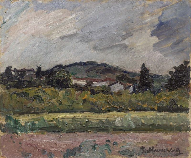 Piero Marussig - Paesaggio