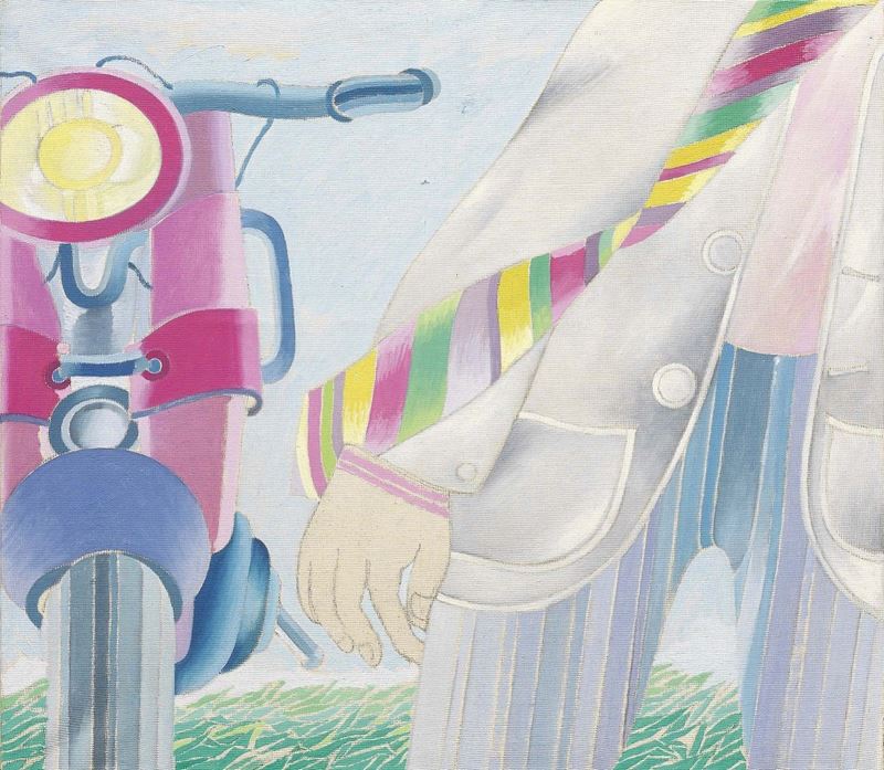 Umberto Buscioni - Con la Moto