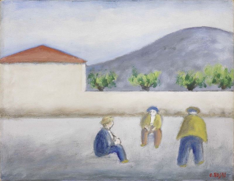 Ottone Rosai - Tre Uomini e il Monte