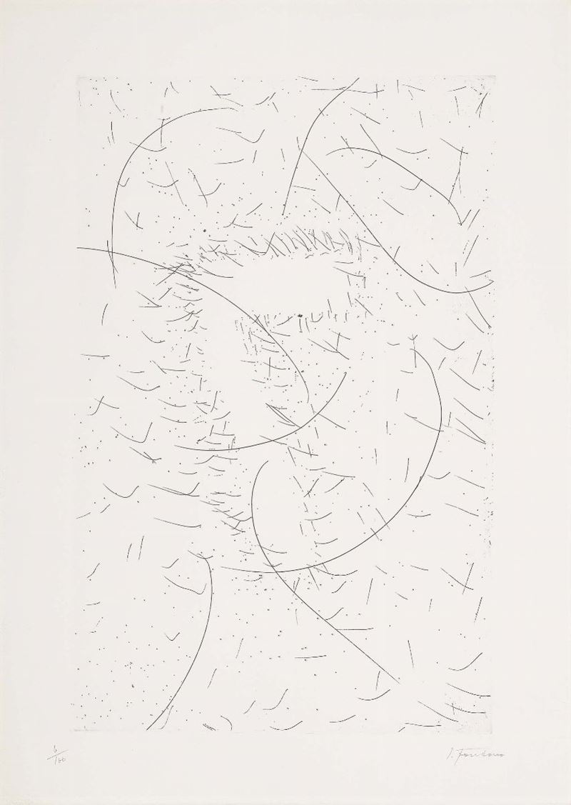 Lucio Fontana - Il Sette Magnetico