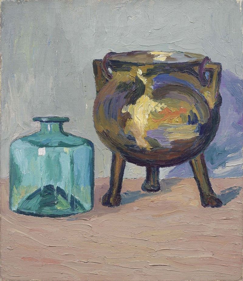 Alberto Magnelli - Le Chaudron En Bronze