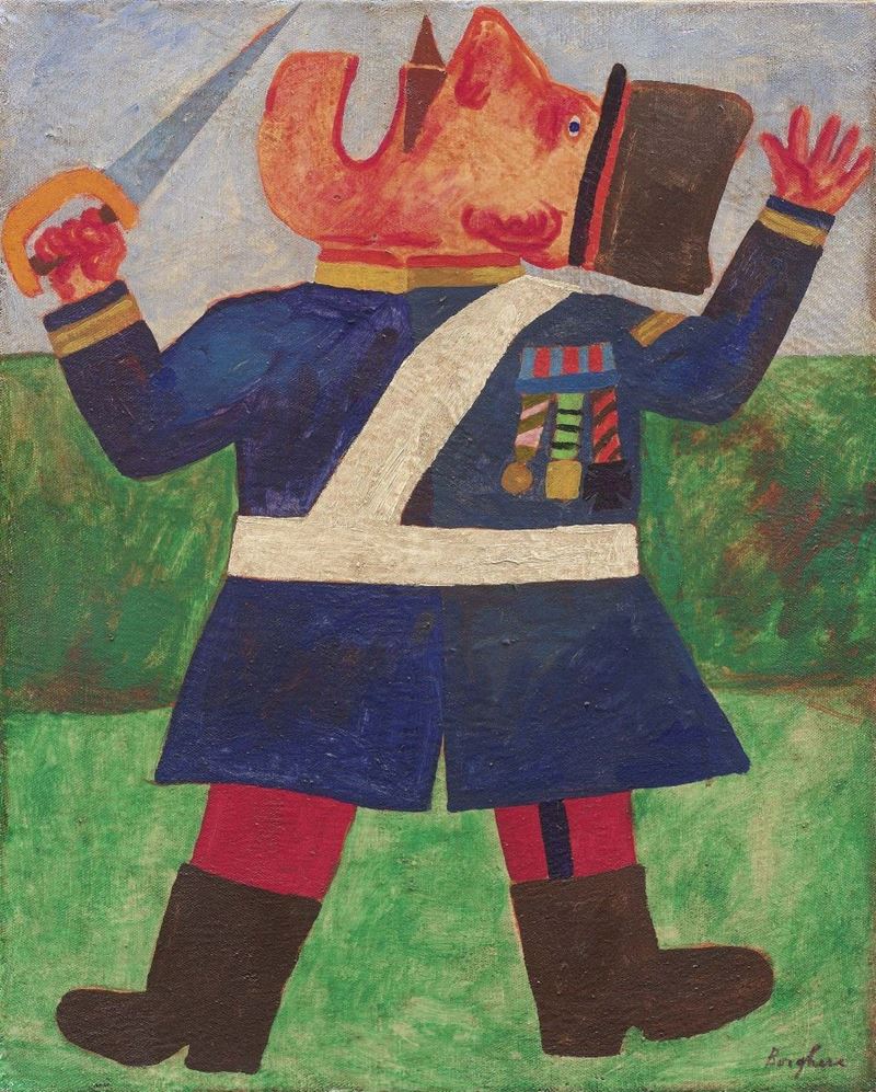 Franz Borghese - Soldato