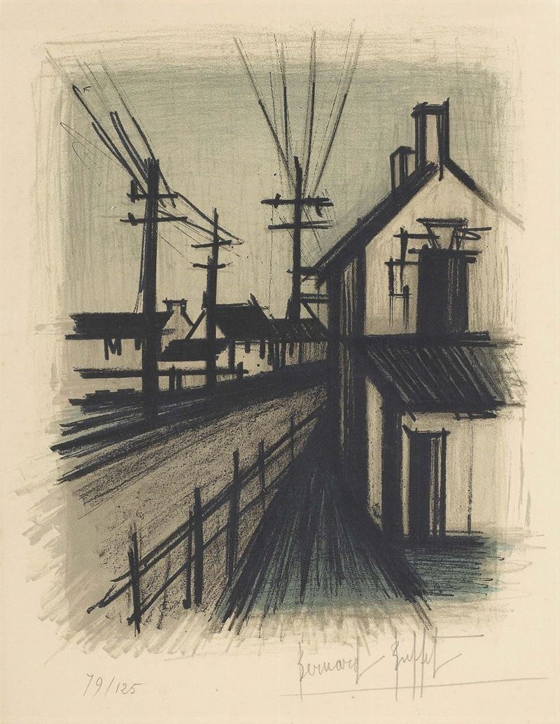 Bernard Buffet - La Route Du Village