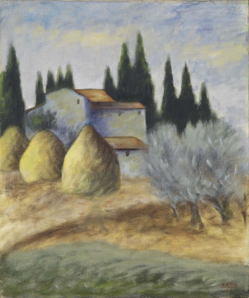 Ottone Rosai - Paesaggio