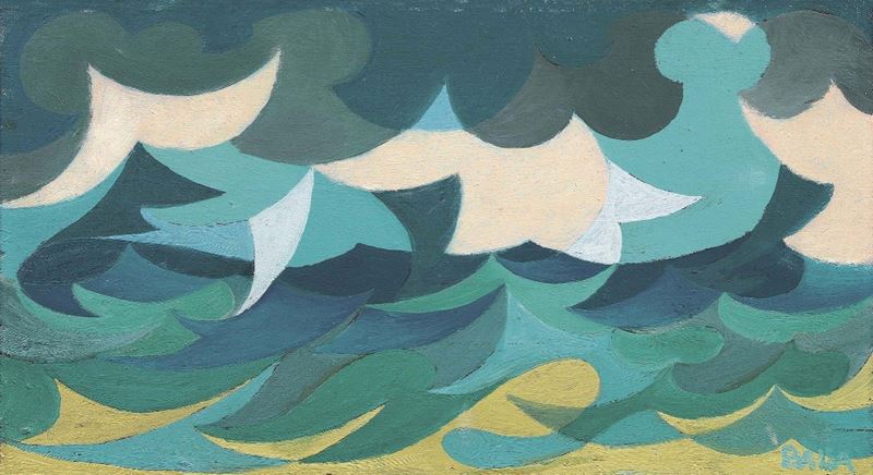 Giacomo Balla - Linee Forza di Mare