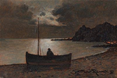 Paesaggio con Barca
