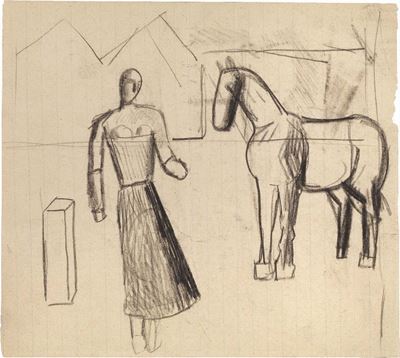 Figura con Cavallo