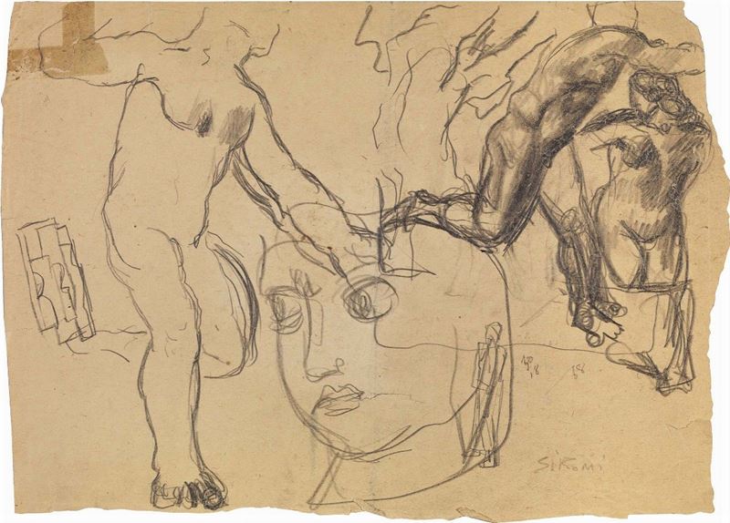 Mario Sironi - Studi di Figura