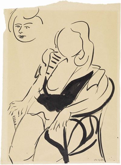 Figura Femminile Seduta
