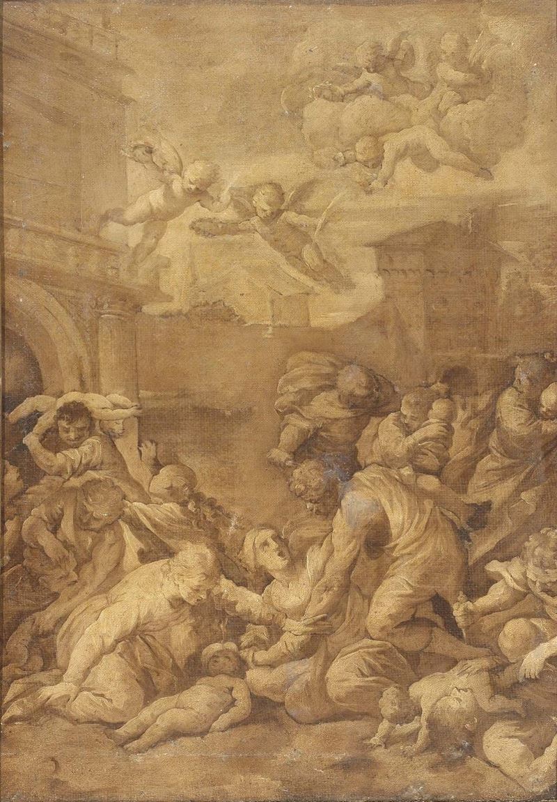 Scuola Bolognese del XVII Secolo - Strage degli Innocenti