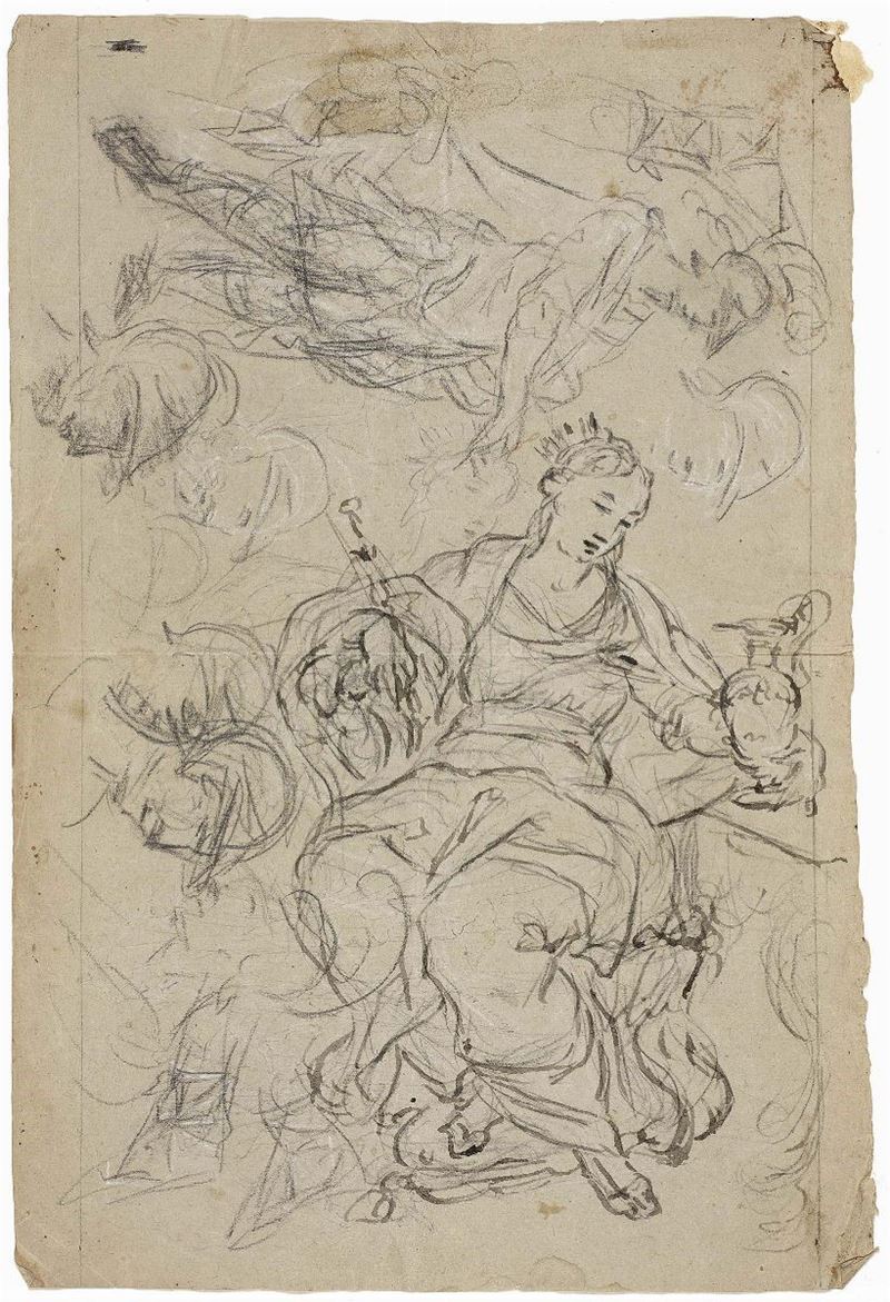 Due Disegni su Carta, XVIII Secolo