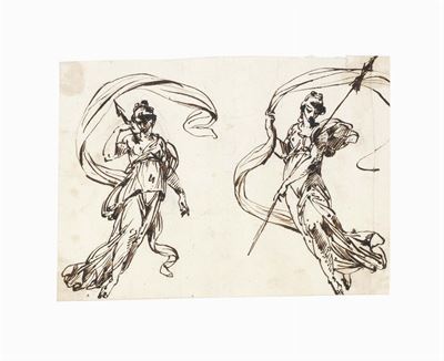 Nove Disegni su Carta