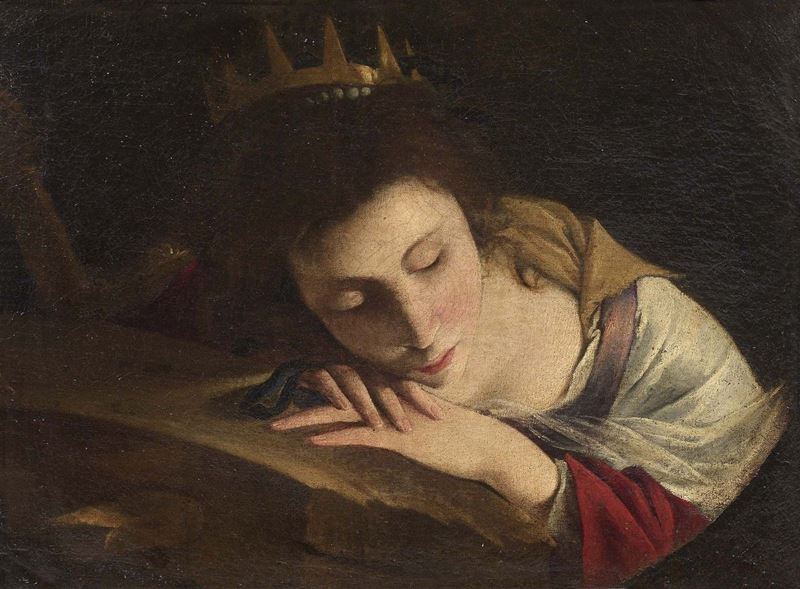 Pietro Paolini (attr. A) - Santa Caterina