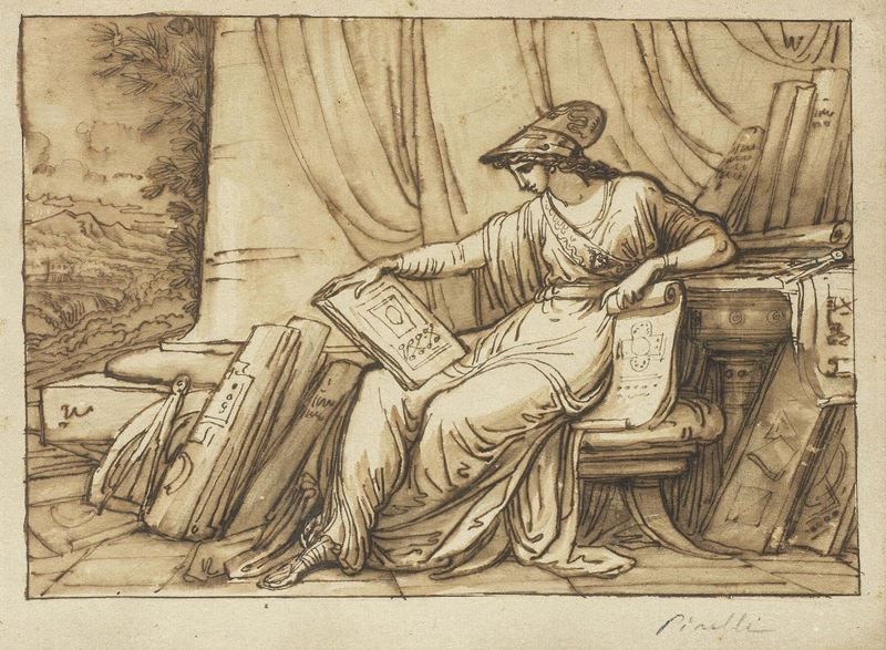 Bartolomeo Pinelli - Allegoria Dell'architettura