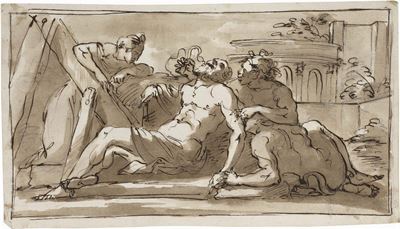 Due Disegni su Carta, XVIII Secolo