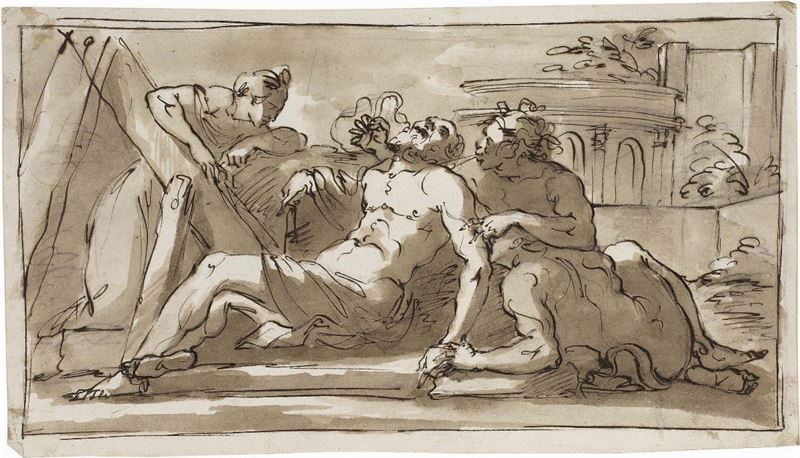 Due Disegni su Carta, XVIII Secolo
