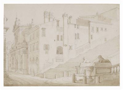 Quattro Disegni su Carta, XVII- XVIII Secolo