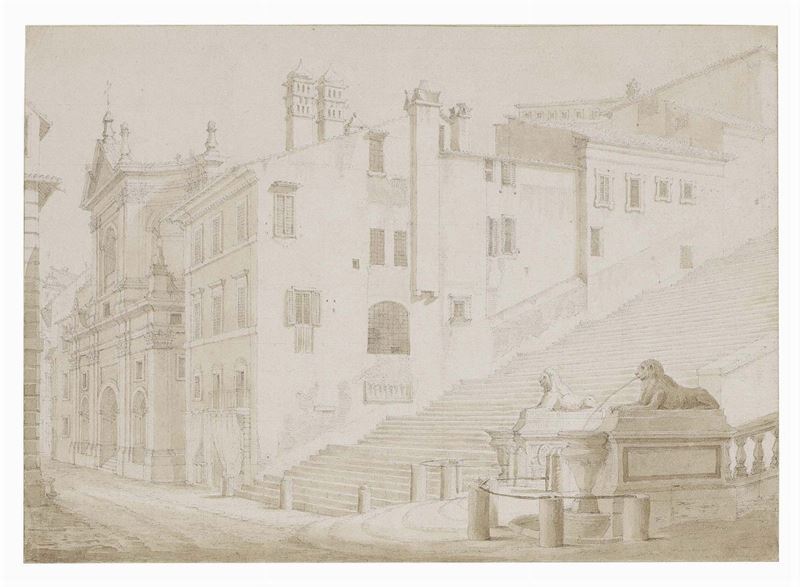Quattro Disegni su Carta, XVII- XVIII Secolo