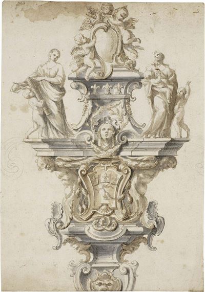 Due Disegni su Carta, XVIII Secolo