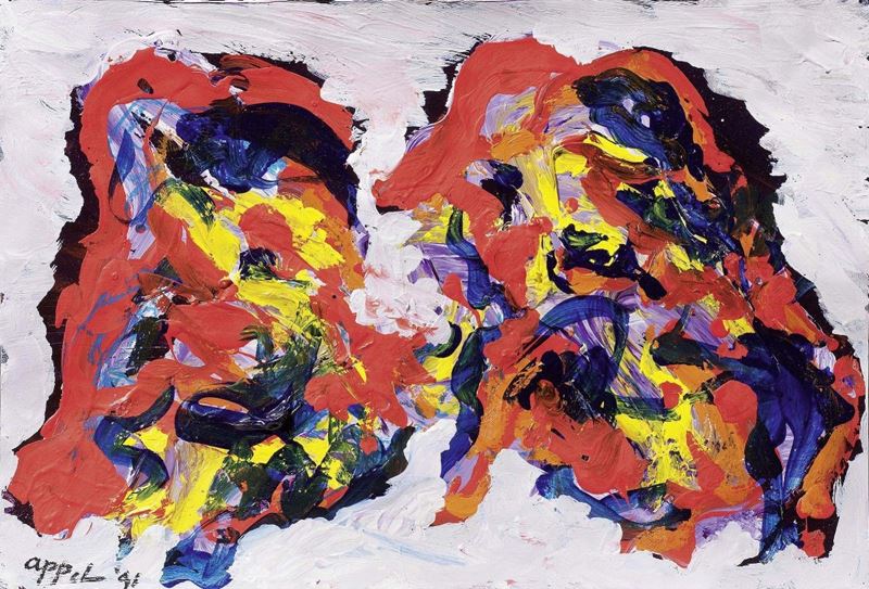 Karel Appel - Senza Titolo