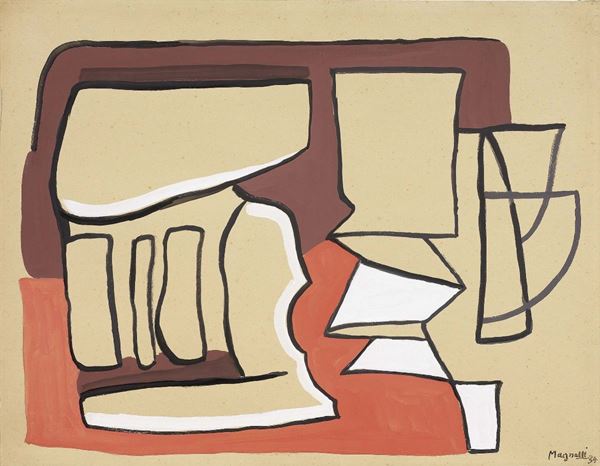 Alberto Magnelli - Composizione