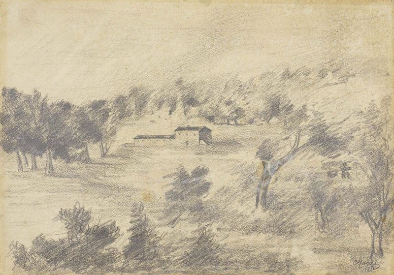 Ottone Rosai - Paesaggio