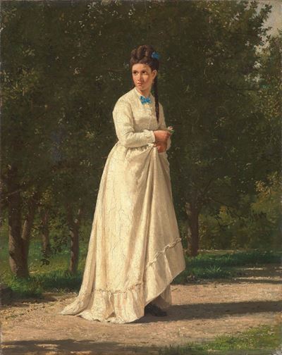 Signora nel Parco