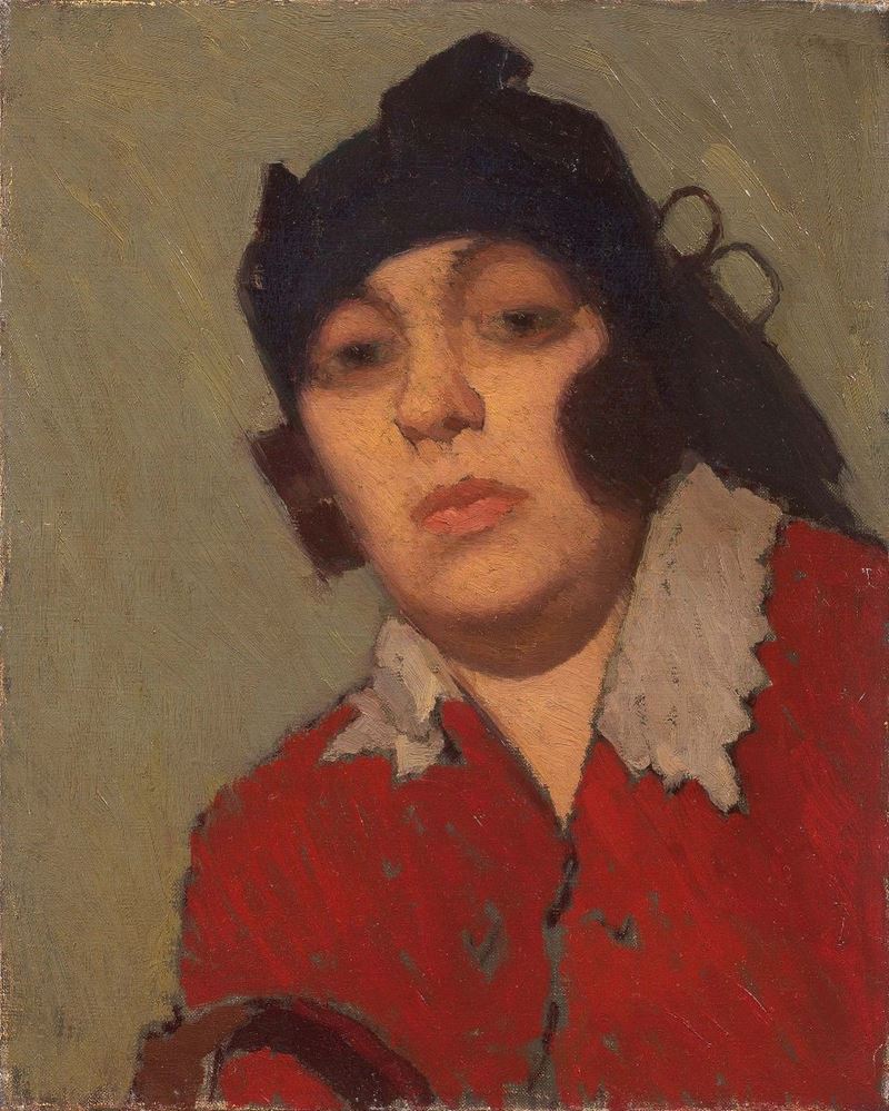 Oscar Ghiglia - Ritratto di Signora (elvira Gonnelli)
