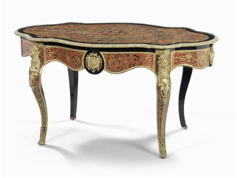 Tavolo in Stile Boulle