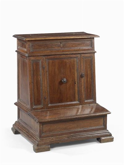 Inginocchiatoio in Legno di Noce