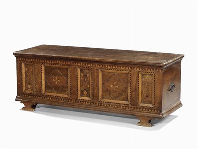 Cassapanca in Legno di Noce