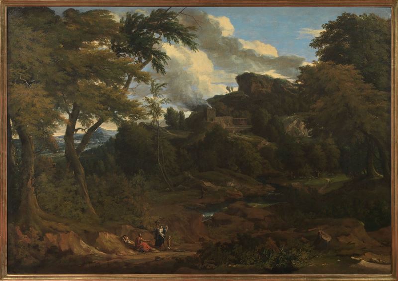 Paesaggio con figure