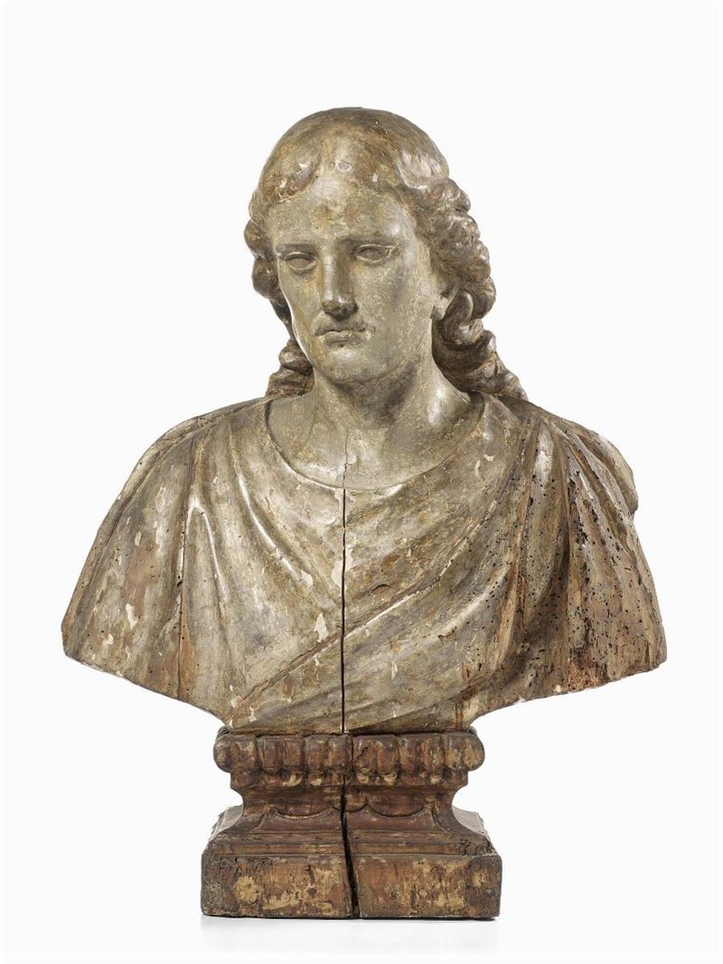 Scuola Toscana del XVII Secolo - Due Busti Raffiguranti «santi»