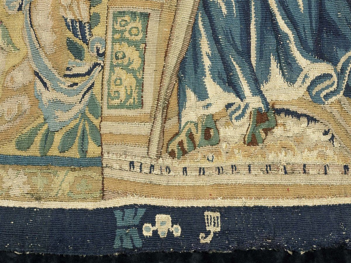 Manifattura di Oudenaarde Fine XVI Secolo - Giosué Umilia il Re degli Amoriti