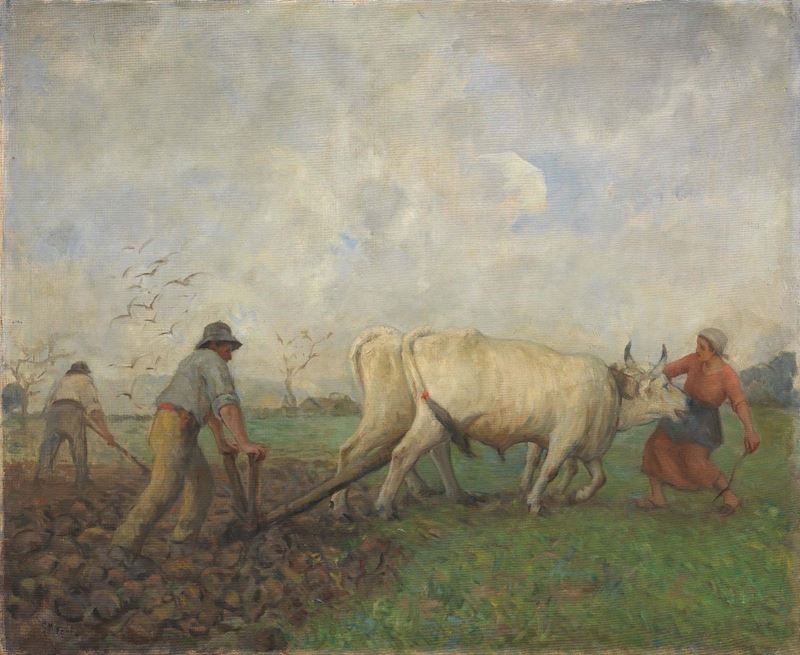 Giuseppe Magni - Aratura