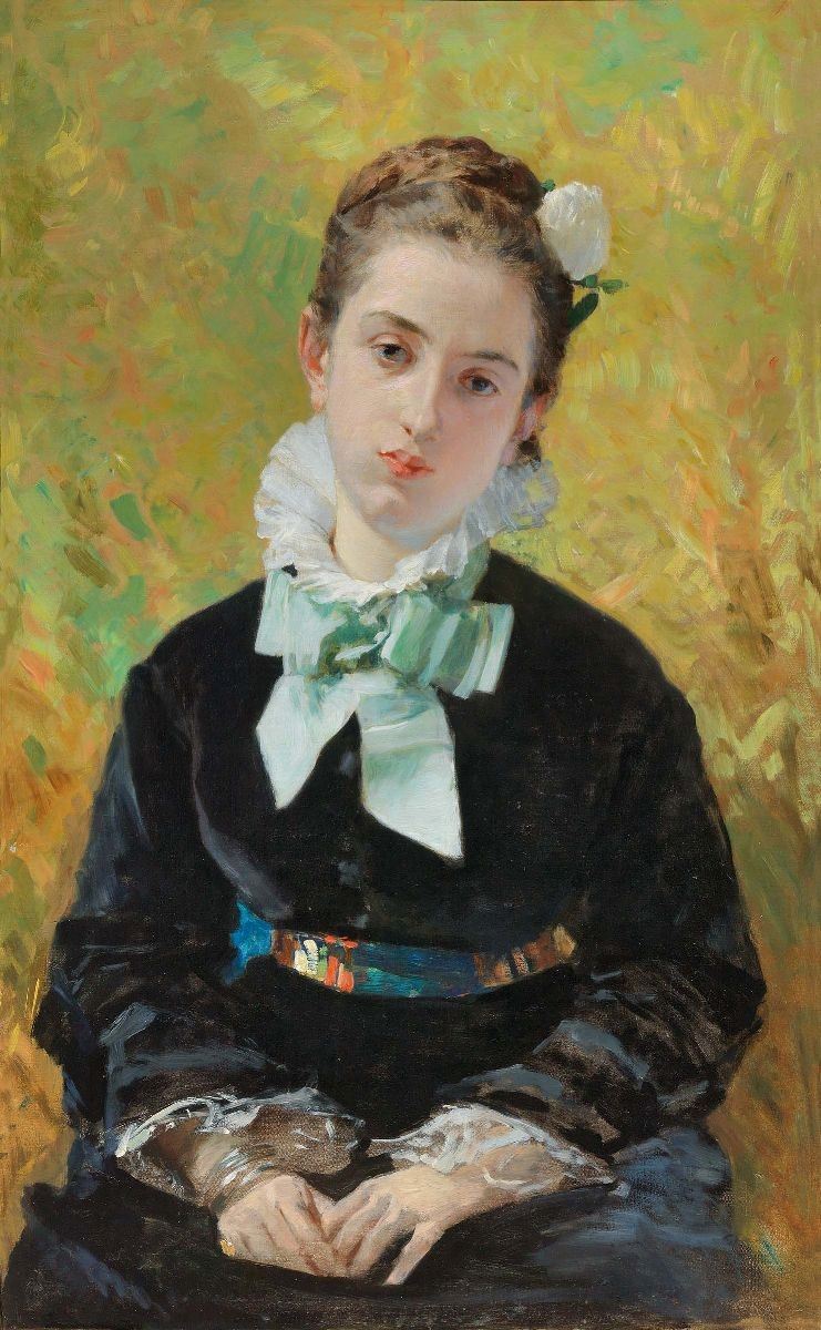 Domenico Morelli - Ritratto della Signora Comino