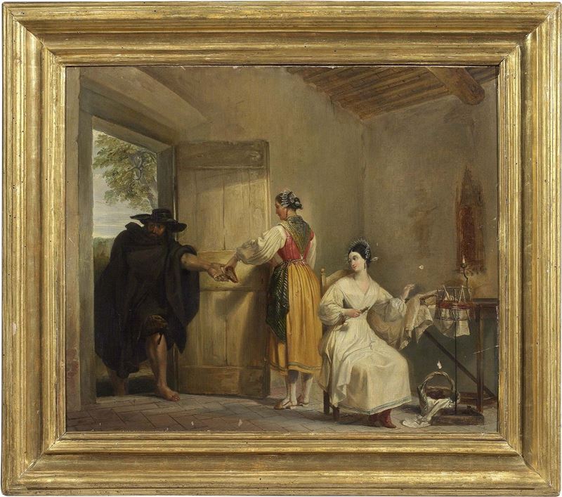 Ignoto del XIX Secolo - L'elemosina