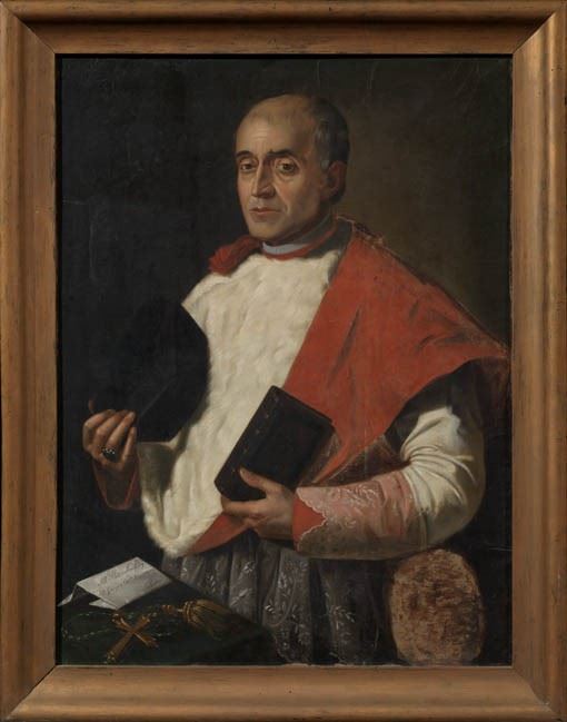Ignoto del XIX Secolo - Ritratto del Canonico Giuseppe Visconti