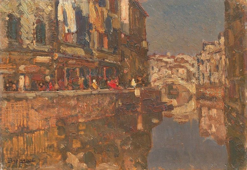 Beppe Ciardi - Canale a Venezia
