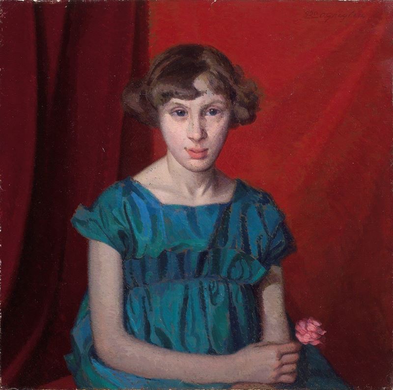 Oscar Ghiglia - Ritratto di Giovinetta