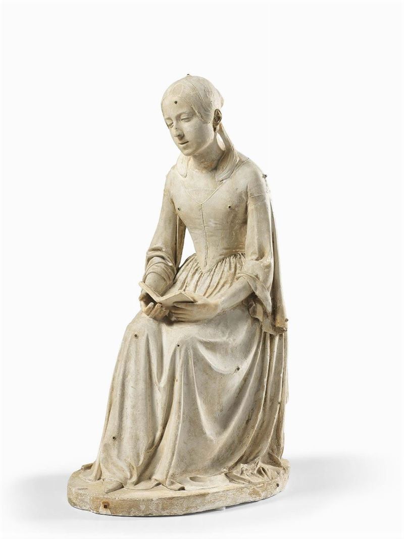 Anonimo del XIX Secolo - Ragazza che Legge