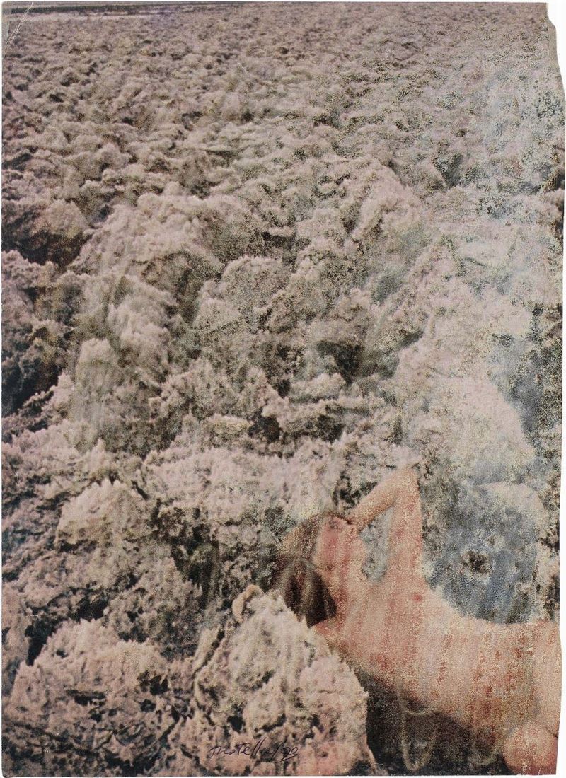 Mimmo Rotella - Nudo Naturale