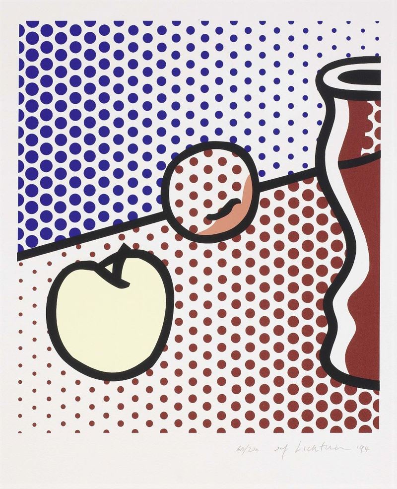 Roy Lichtenstein - Still Life With Red Jar