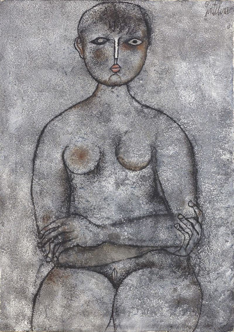 Franco Gentilini - Nudo
