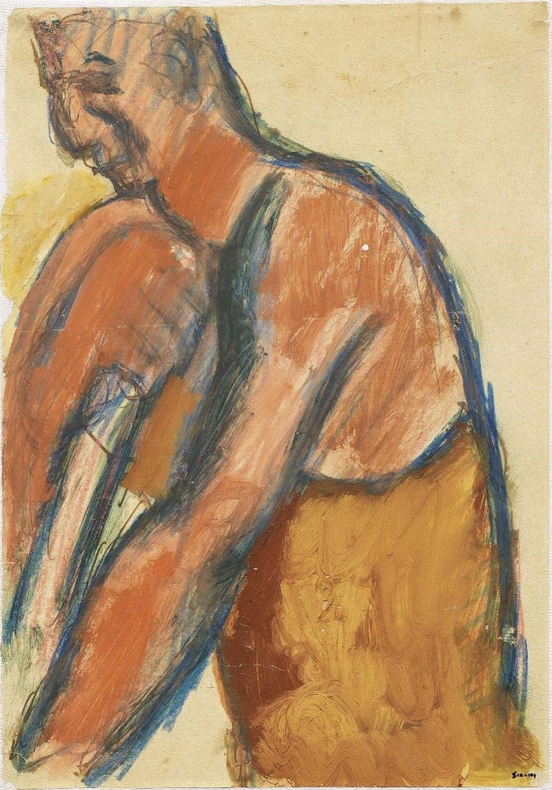 Mario Sironi - Figura D'uomo