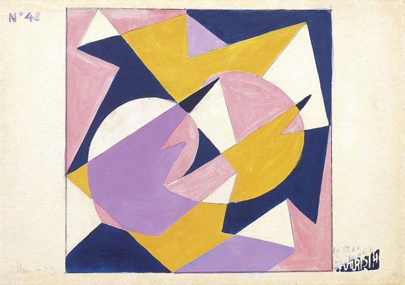 Giacomo Balla - Velocità + Forme Rumore